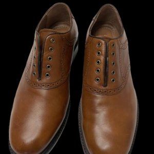 Johnstone and Murphy brown shoes size 12m